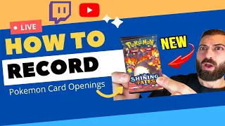 How to record Pokemon card openings! Simple and easy steps to get started