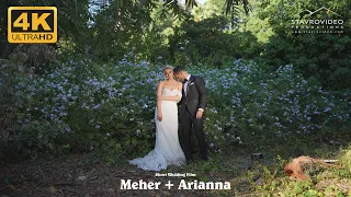 Meher + Arianna's Wedding 4K UHD Highlights at Palladui hall st Leon Church and Arboretum Park