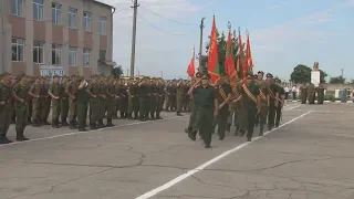 15 07 18 Присяга и стрельбы роты молодого пополнения