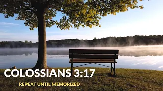 Whatever you do [CAN YOU MEMORIZE COLOSSIANS 3:17 WITHIN 8 MINUTES?]