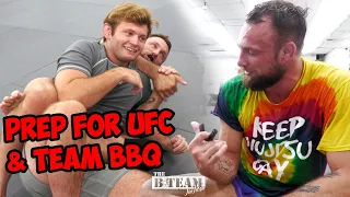 UFC Training Camp & Austin's Best BBQ | B-Team Vlog