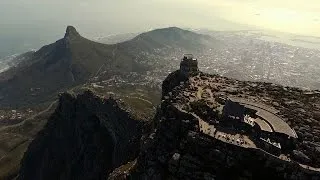 Drone Captures Bird's Eye View Of Cape Town