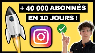 Comment j'ai gagné 40 000 abonnés en 10 jours sur instagram !