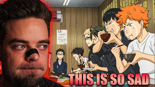 HAIKYUU S1 FINALE REACTION! COLLEGE VOLLEYBALL PLAYER REACTS TO EPISODES 24 & 25