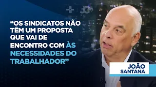 "A liderança sindical no Brasil se perdeu", afirma João Santana sobre o 1º de maio