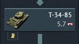 The War Thunder T34-85 Experience