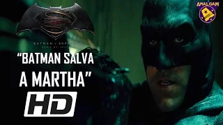 "Escena en el almacén"/"Batman salva a Martha" - Clip Sub. (HD)/ DC Comics & Warner Bros. Pictures