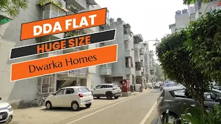 DDA HIG FLAT BIG SIZE IN DWARKA DELHI #dwarkahomes #realestate