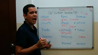 Pronunciacion del Schwa Sound Parte 1 en Ingles