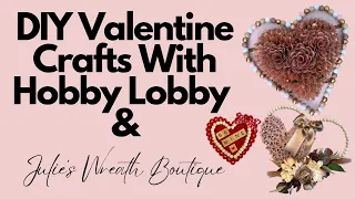 How to Make a Valentine's Wreath | Easy Valentine Crafts | DIY Valentine's | Valentine DIY Craft