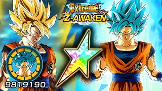 100% EZA AGL TRANSFORMING GOKU [LEVEL 10 LINKS] Dragon Ball Z Dokkan Battle