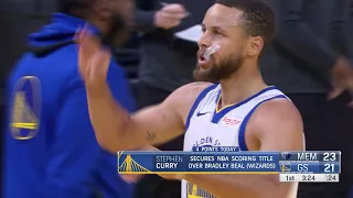 Stephen Curry Secures 2020-21 NBA Scoring Title!