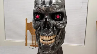 PureArts 1:1 Battle Damaged T-800 Art Mask REVIEW!