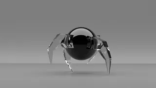 4 legged creature made in blender #polyfjord