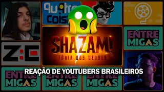 SHAZAM! FÚRIA DOS DEUSES | Trailer | Reação de Youtubers Brasileiros