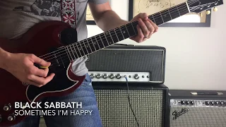 Sometimes I’m Happy w/ TAB - 70’s Black Sabbath Tony Iommi Tone - ‘65 Gibson SG '69 Laney Supergroup