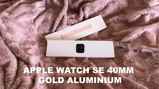 UNBOXING | Apple Watch SE 40mm Gold Aluminium