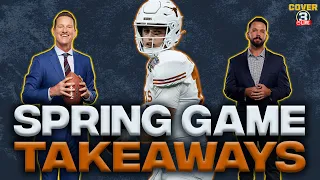 Spring Game Takeaways: QB Battles at Michigan and USC, Arch Manning Shines, More! | COVER 3