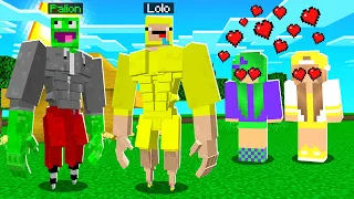 ZOSTALIŚMY NAJSILNIEJSI z LOLO w Minecract! 💪