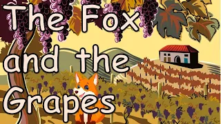 The Fox and the Grapes - English | Story for kids with subtitles