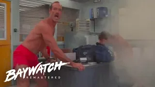 HUGE EARTHQUAKE Rocks Baywatch! Baywatch Remastered