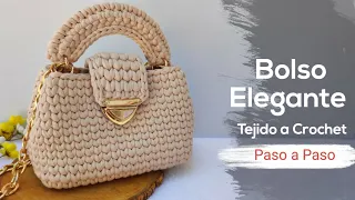 Elegant Bag | CROCHET KNITTING | CENTERED low stitch/ step by step/ BEGINNERS