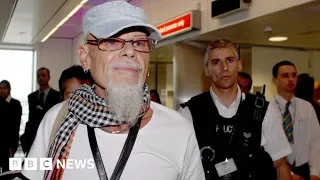 Paedophile pop star Gary Glitter freed from prison - BBC News