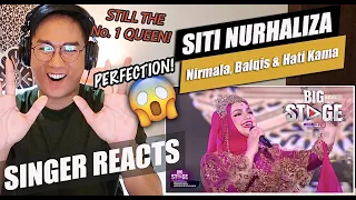 Dato Sri Siti Nurhaliza - "Nirmala, Balqis & Hati Kama" [Big Stage 2022 Minggu 5] | SINGER REACTION