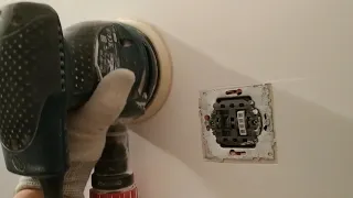 Механизированная шлифовка стен под покраску. Недорогой комплект шлифмашина + пылесос