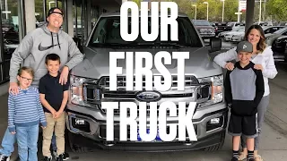 BUYING A NEW TRUCK | FIRST TIME TRUCK BUYERS | WE BOUGHT A NEW 2018 FORD F150!