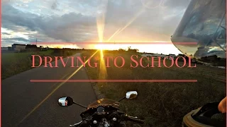 Driving to School | Honda CBR125R