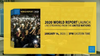 World Report 2020: Live from the UN