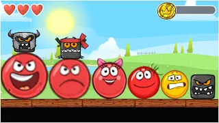 Red Ball 4 - Black Box - 10 Minutes Speed - Full Game - All Levels Reverse Gameplay Volume 1,2,3,4,5