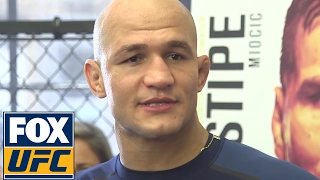 Junior Dos Santos gives wide-ranging interview at UFC 211 Workout Day | UFC 211