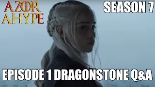 Game of Thrones Season 7 Episode 1 Dragonstone Live Q&A