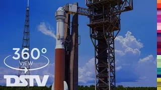 Launching The Atlas-V Starliner Rocket | 360° VR Space Video