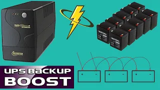 How to increase Inverter & UPS backup time 2020