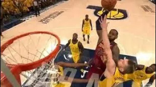 LEBRON JAMES GETS REVENGE ON VICTOR OLADIPO AND DUNKS ON ENTIRE PACERS TEAM