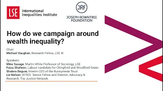 LSE III Event | How do we campaign around wealth inequality