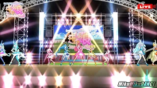 【MMDプリキュア】Cure Live !!　キュア娘 ～ プリティーファイターズ ～ 『うまぴょい伝説』（ウマ娘）(Precure MMD) Umapyoi Legend