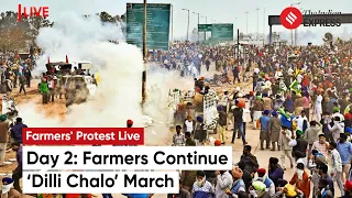 Farmers Protest: Chaos At Punjab-Haryana Border As Farmers Continue ‘Delhi Chalo’ March