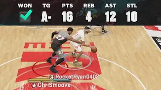 NBA 2K23 My Career - Steals Triple Double! 6'8 95 Steal Build! EP 57
