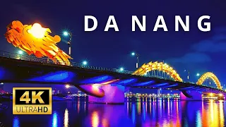 Da Nang, VIETNAM 🇻🇳 in 4K ULTRA HD 60 FPS by Drone