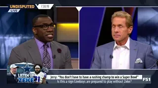 UNDISPUTED | Skip and Shannon DEBATE: Is this a sign Cowboys are prepared to play without Zeke?