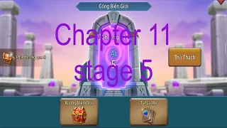 Vergeway Chapter 11 Stage 5 (100% WIN) | Lords Mobile