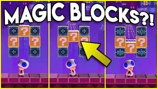 Magic Moving Blocks in this creative Super Mario Maker 2 level!