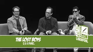 The Lost Boys REUNION - Jason Patric, Jamison Newlander & Corey Feldman | Comic-Con Liverpool 2023