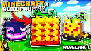 This MOD brings BLOX FRUITS to MINECRAFT!?! | Piece Fruits [v9.0]