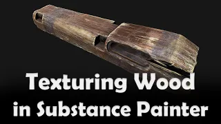 Substance Painter Wood Texturing Wood Текстуринг матеріалу Дерева
