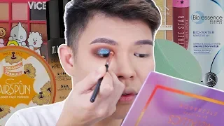 BAGUHAN SA MAKEUP? SUPER EASY CHRISTMAS PARTY FULL GLAM MAKEUP TUTORIAL | Kenny Manalad